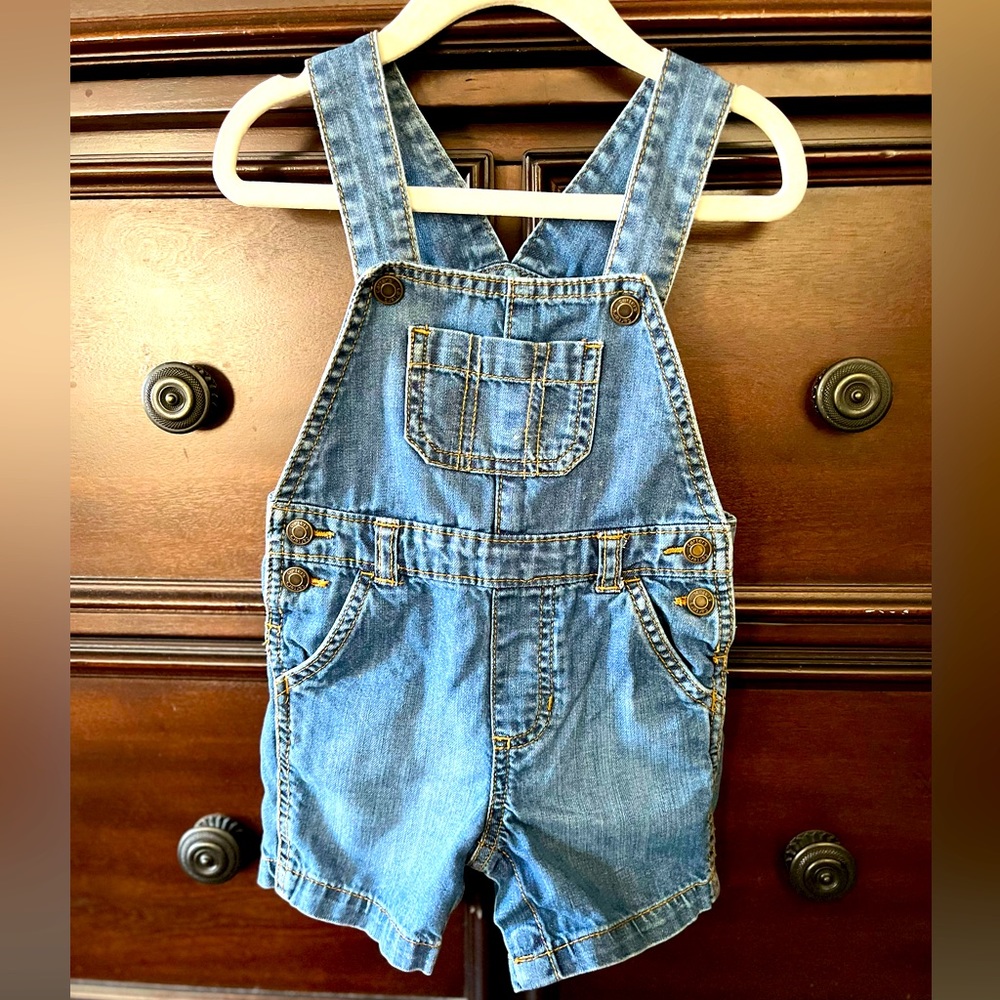 Carters Denim overalls!